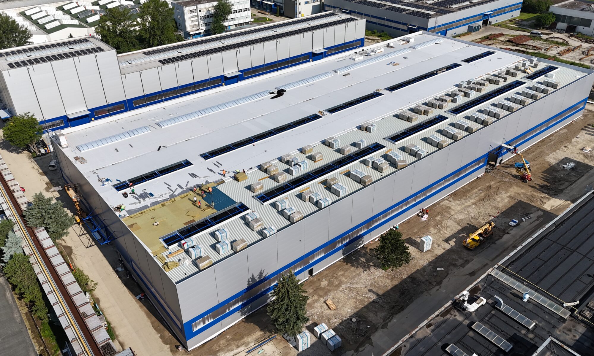 Novostavba vyrobnej haly 9.000m2, JFK INOVEC sro - 4